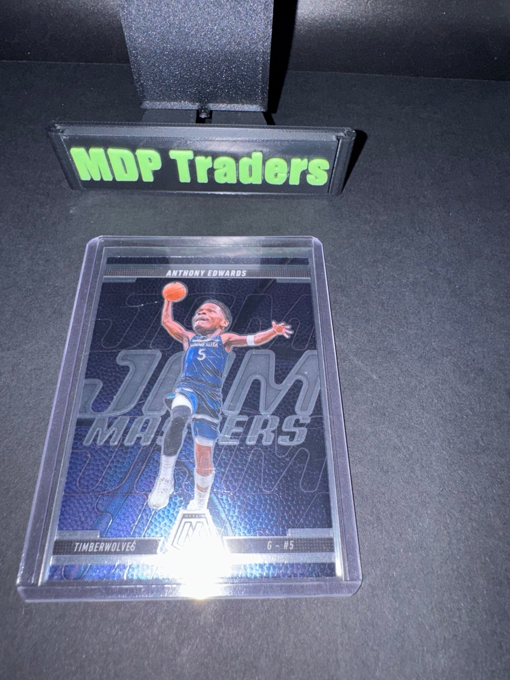 2024-25 Panini Mosaic Jam Masters Anthony Edwards number 10 front