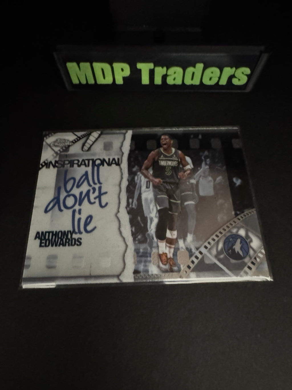 2025-26 Topps Chrome Inspirational Anthony Edwards IP-3 front