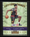 2019 Panini Contenders Draft Picks Lottery Ticket De'Andre Hunter #4 - front
