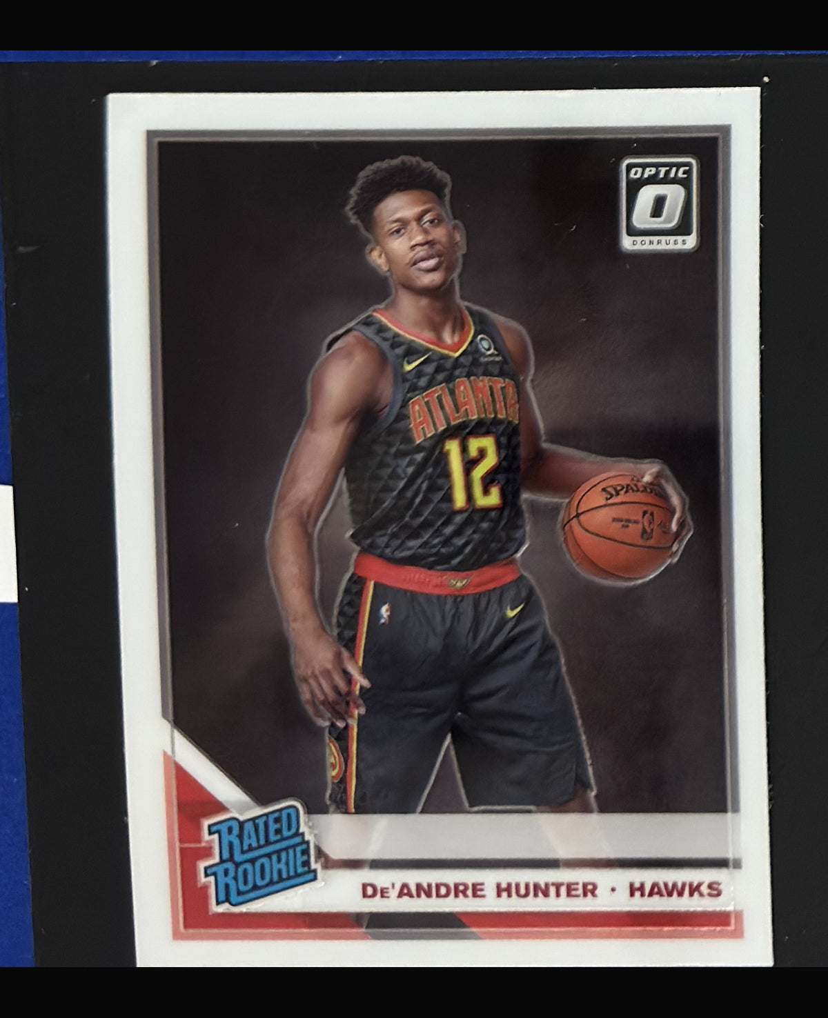 2019-20 Panini Donruss Optic Rated Rookie De'Andre Hunter RC #198 - front