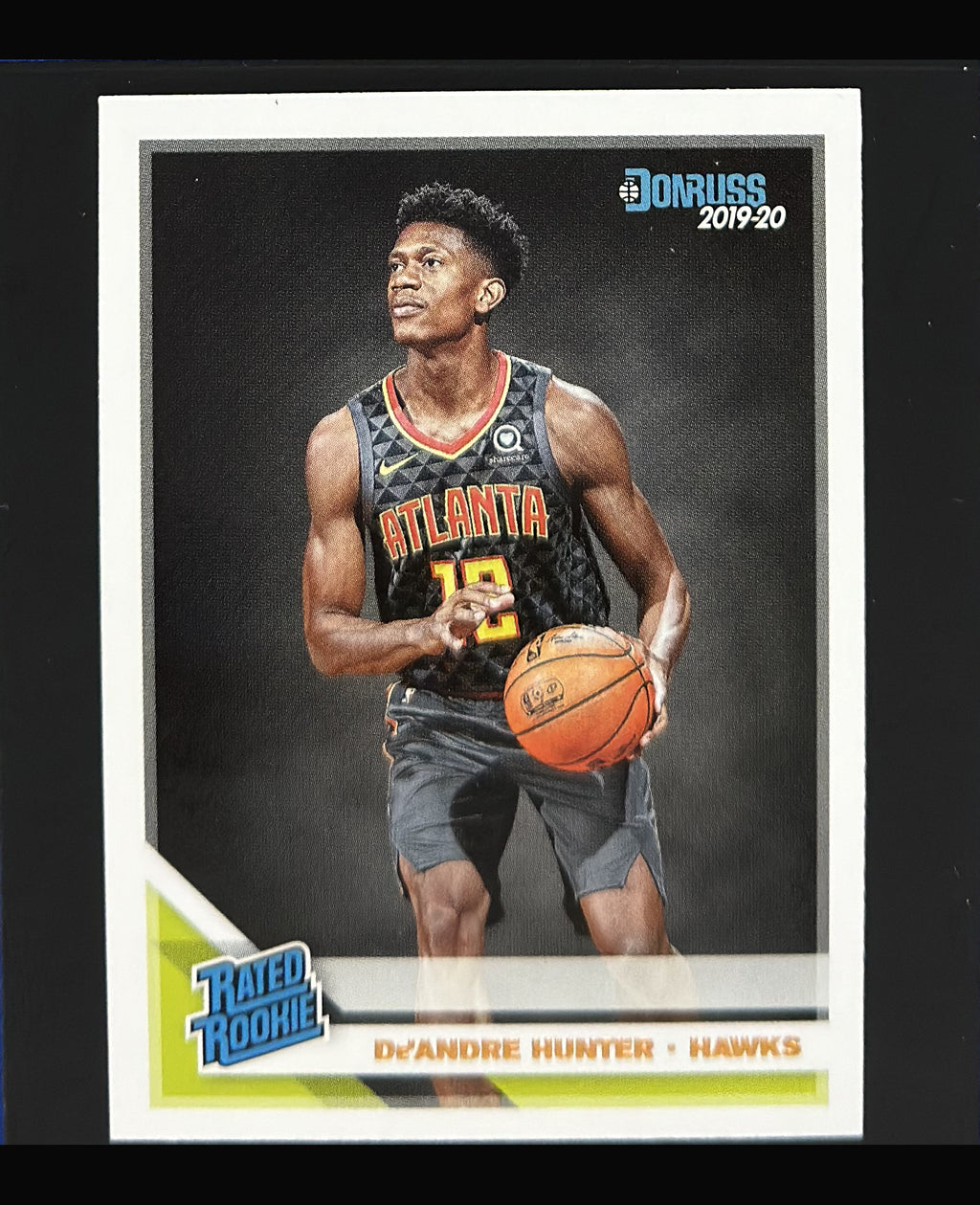 2019-20 Panini Donruss Rated Rookie De'Andre Hunter RC #204 - front