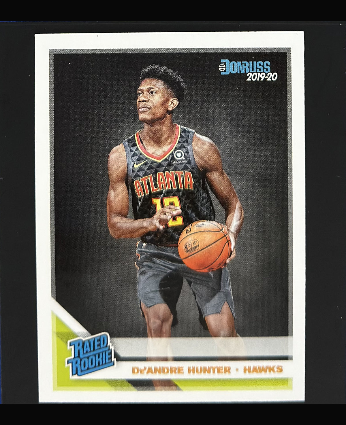 2019-20 Panini Donruss Rated Rookie De'Andre Hunter RC #204 - front