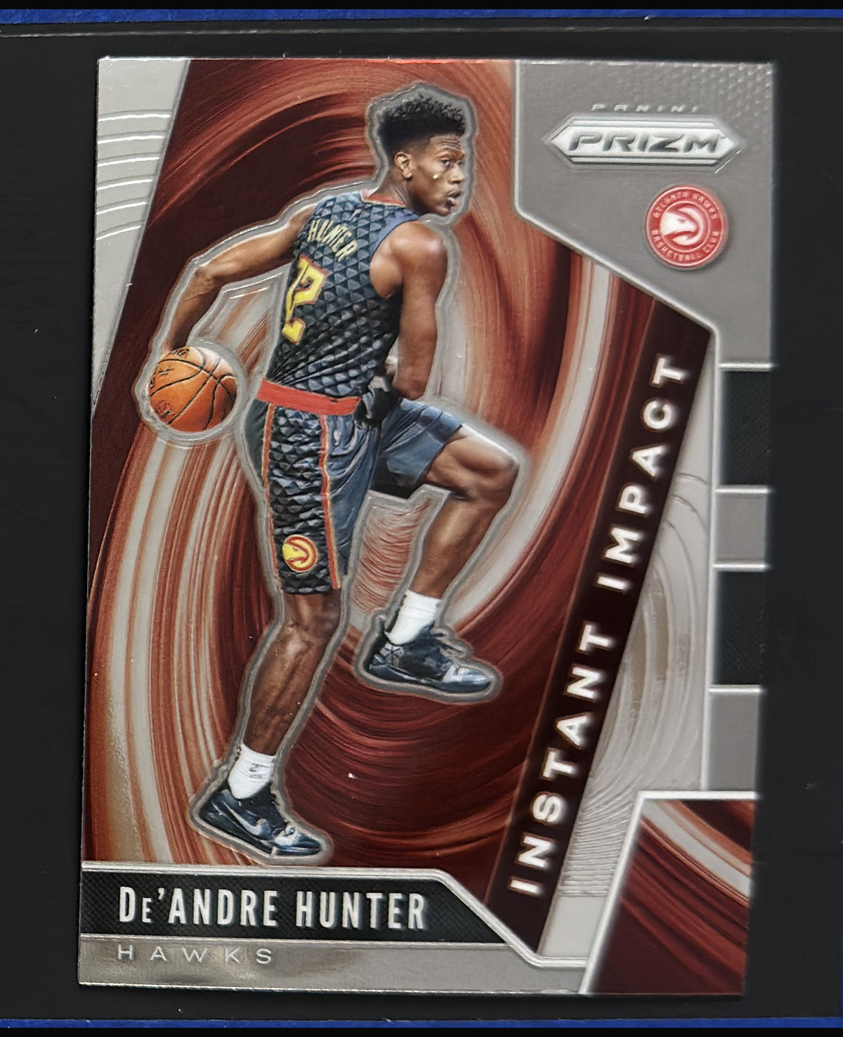 2019-20 Panini Prizm Instant Impact De'Andre Hunter RC #4 - front