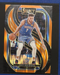2024-25 Panini Select Premier Level Orange Flash Prizm Chet Holmgren #128 — front