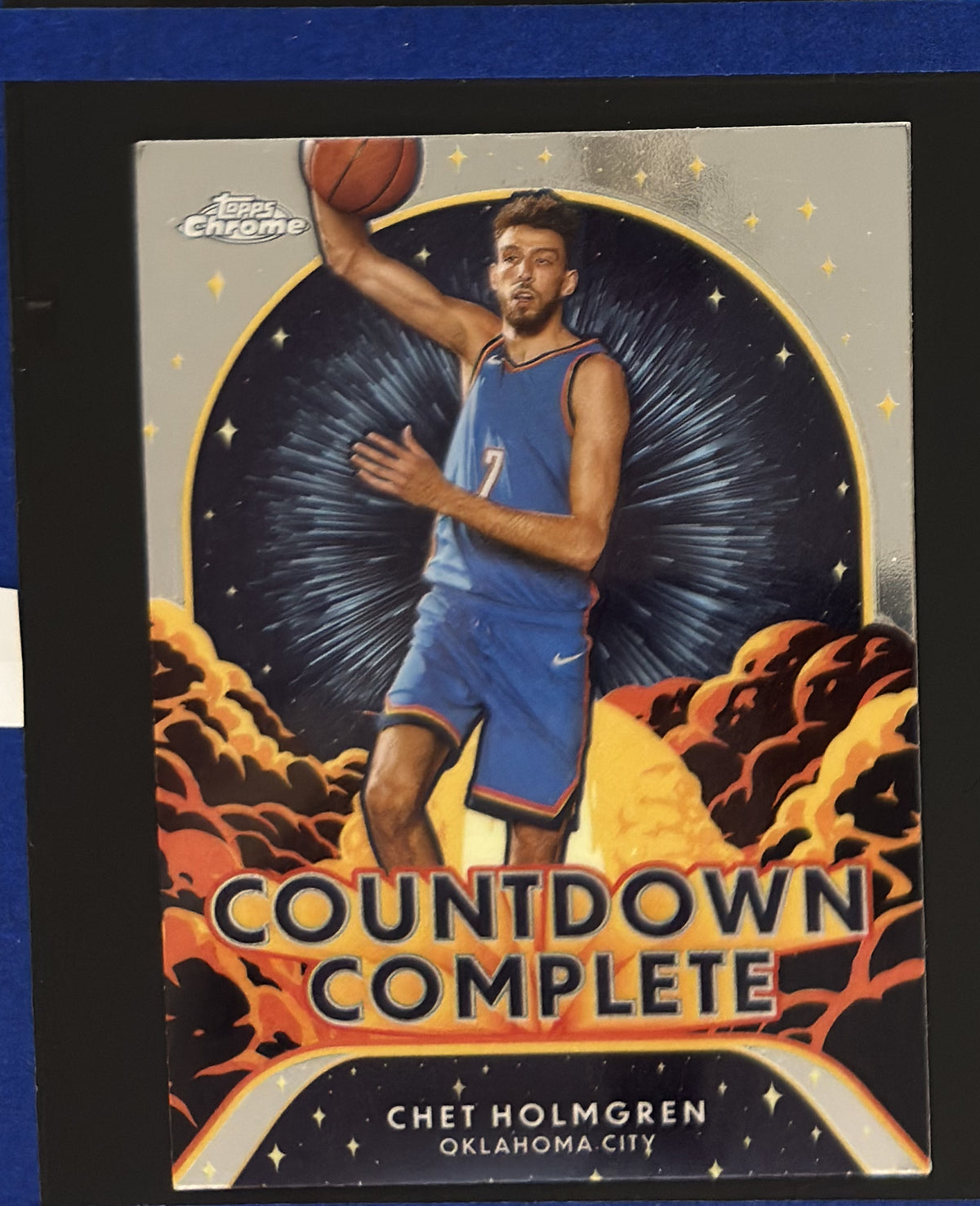 2024-25 Topps Chrome Countdown Complete Chet Holmgren #CC-4 — front