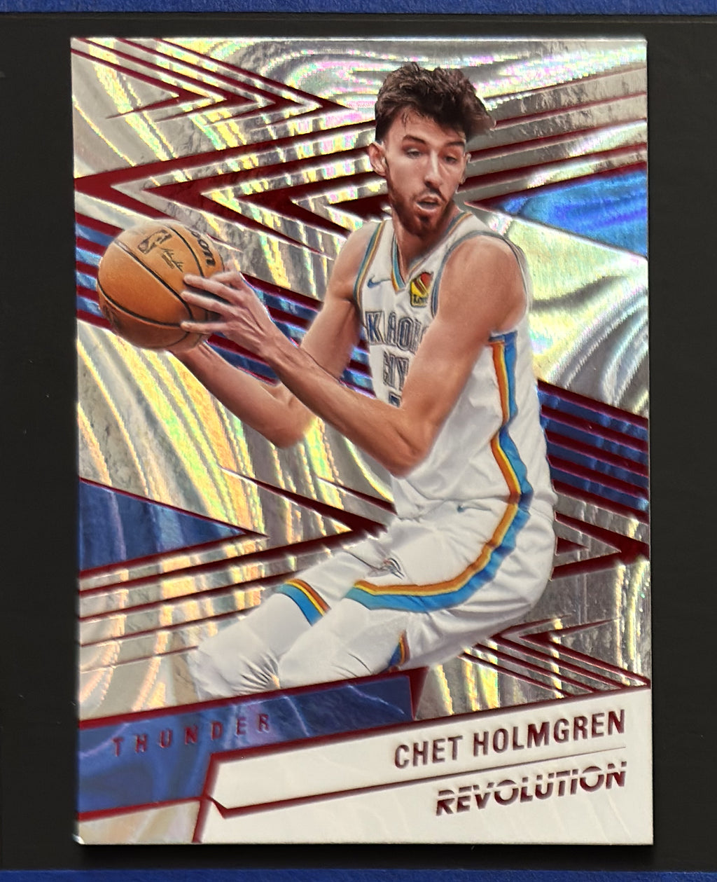 2024-25 Panini Revolution Red Swirl Chet Holmgren #86 — front