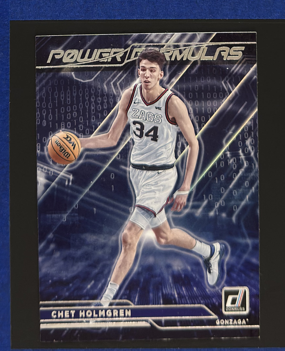 2022 Panini Chronicles Draft Picks Power Formulas Chet Holmgren #PF-CHE — front