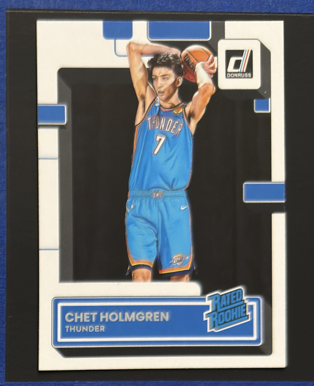 2022-23 Panini Donruss Rated Rookie Chet Holmgren RC #202 — front