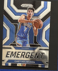2022-23 Panini Prizm Emergent Chet Holmgren RC #16 — front