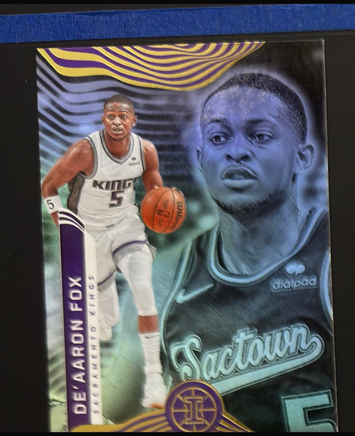 2021-22 Panini Illusions De'Aaron Fox #89 — front