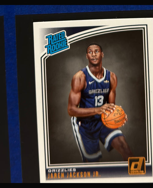 2018-19 Panini Donruss Rated Rookie Jaren Jackson Jr. RC #188 — front