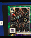 2022-23 Panini Donruss Holo Green Laser De'Aaron Fox #138 — front