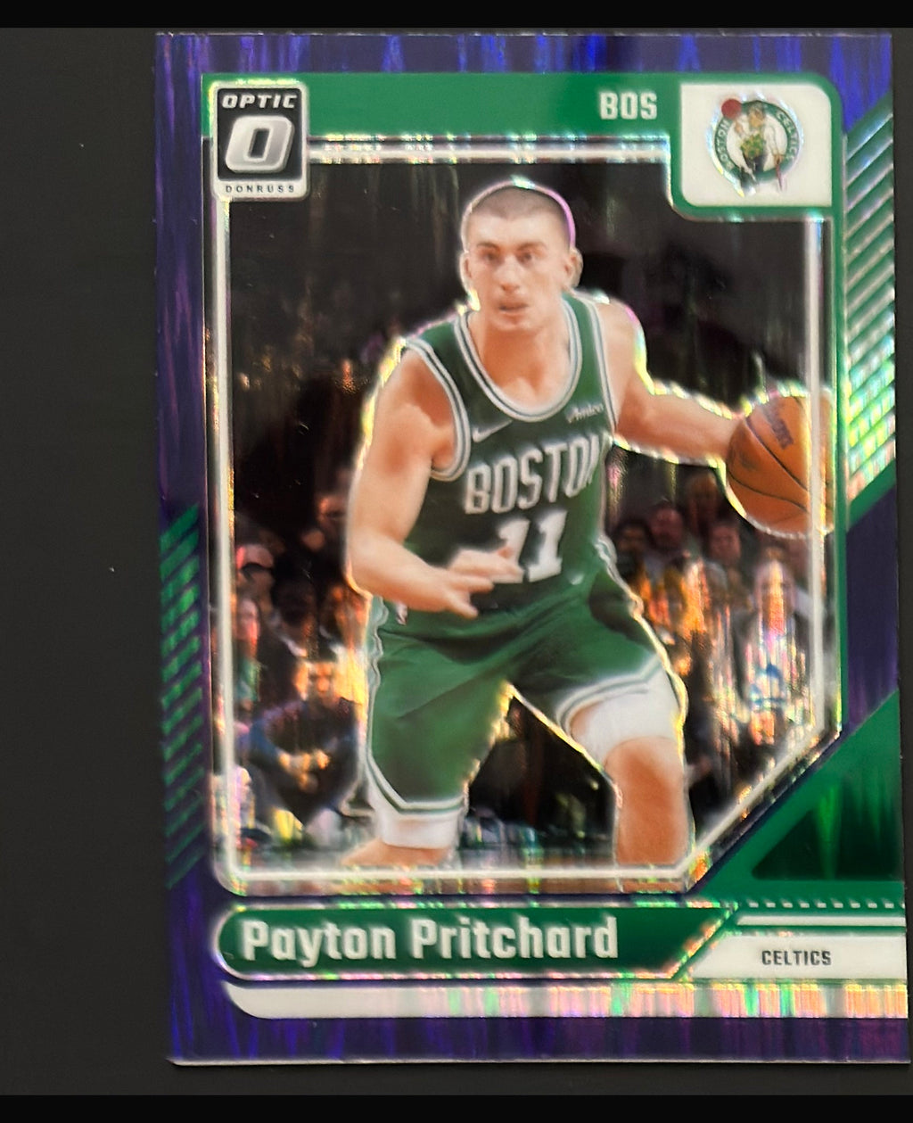2024-25 Panini Donruss Optic Purple Shimmer Prizm Payton Pritchard #164 — front