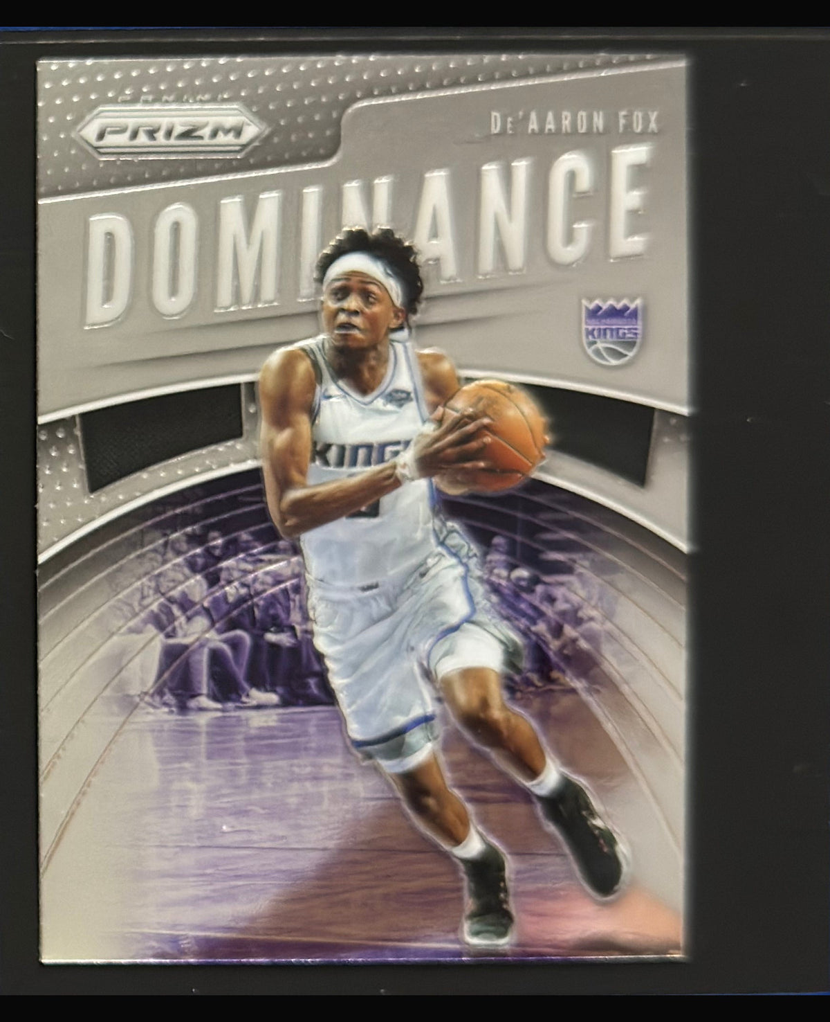 2019-20 Panini Prizm Dominance De'Aaron Fox #7 — front