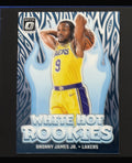 2024-25 Panini Donruss Optic White Hot Rookies Bronny James Jr. #15 — front