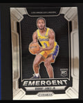 2024-25 Panini Prizm Emergent Bronny James Jr. RC #8 — front