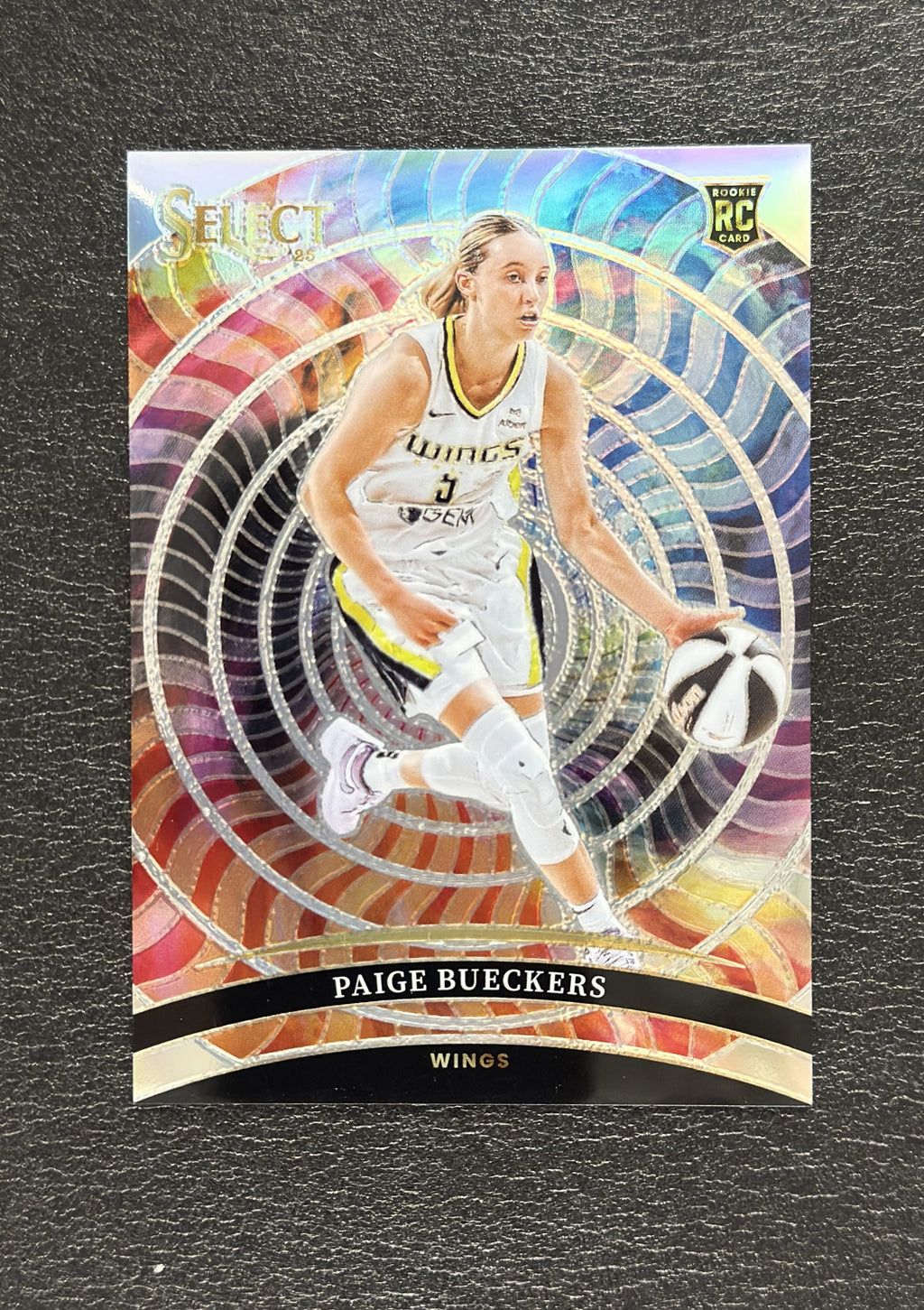2025 Panini Select WNBA Paige Bueckers Color Wheel #1 RC SSP - front