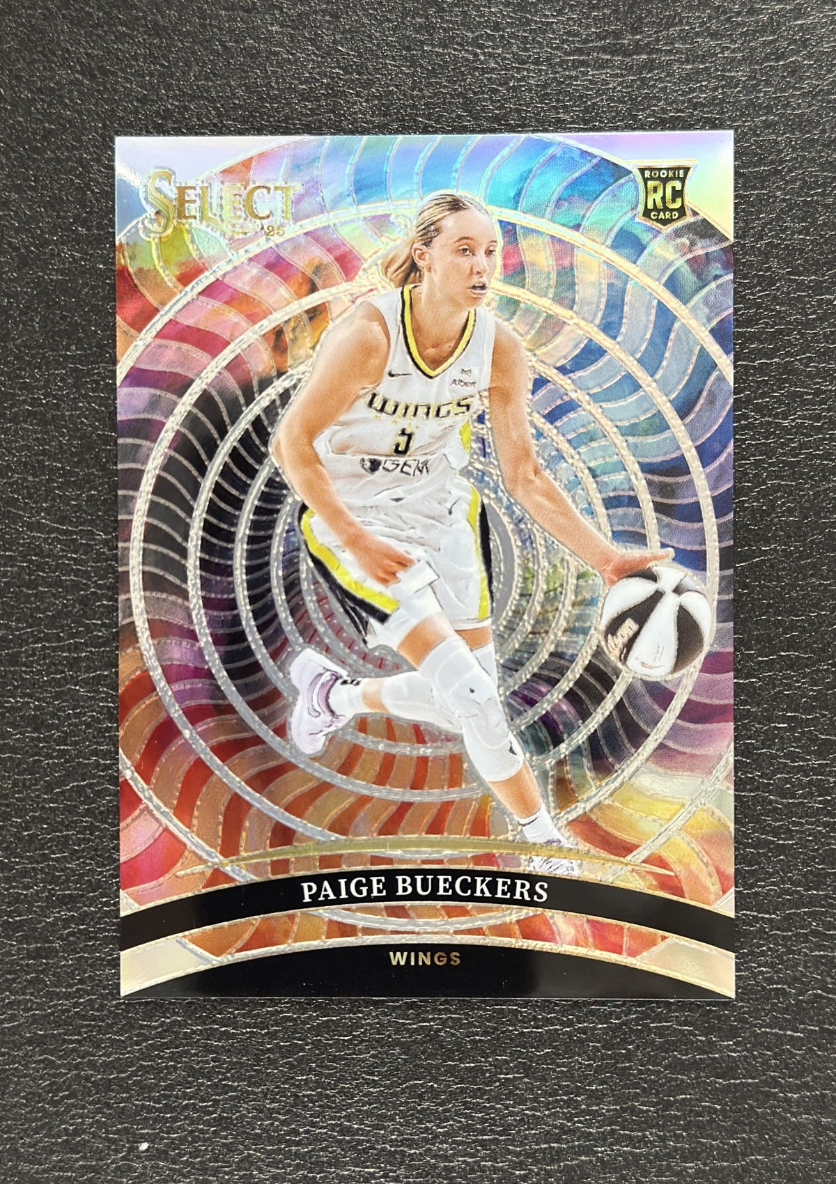 2025 Panini Select WNBA Paige Bueckers Color Wheel #1 RC SSP - front