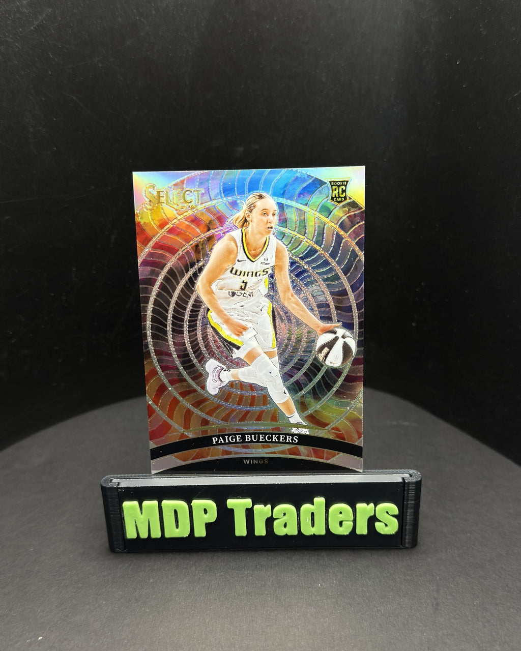 2025 Panini Select WNBA Paige Bueckers Color Wheel #1 RC SSP - display front