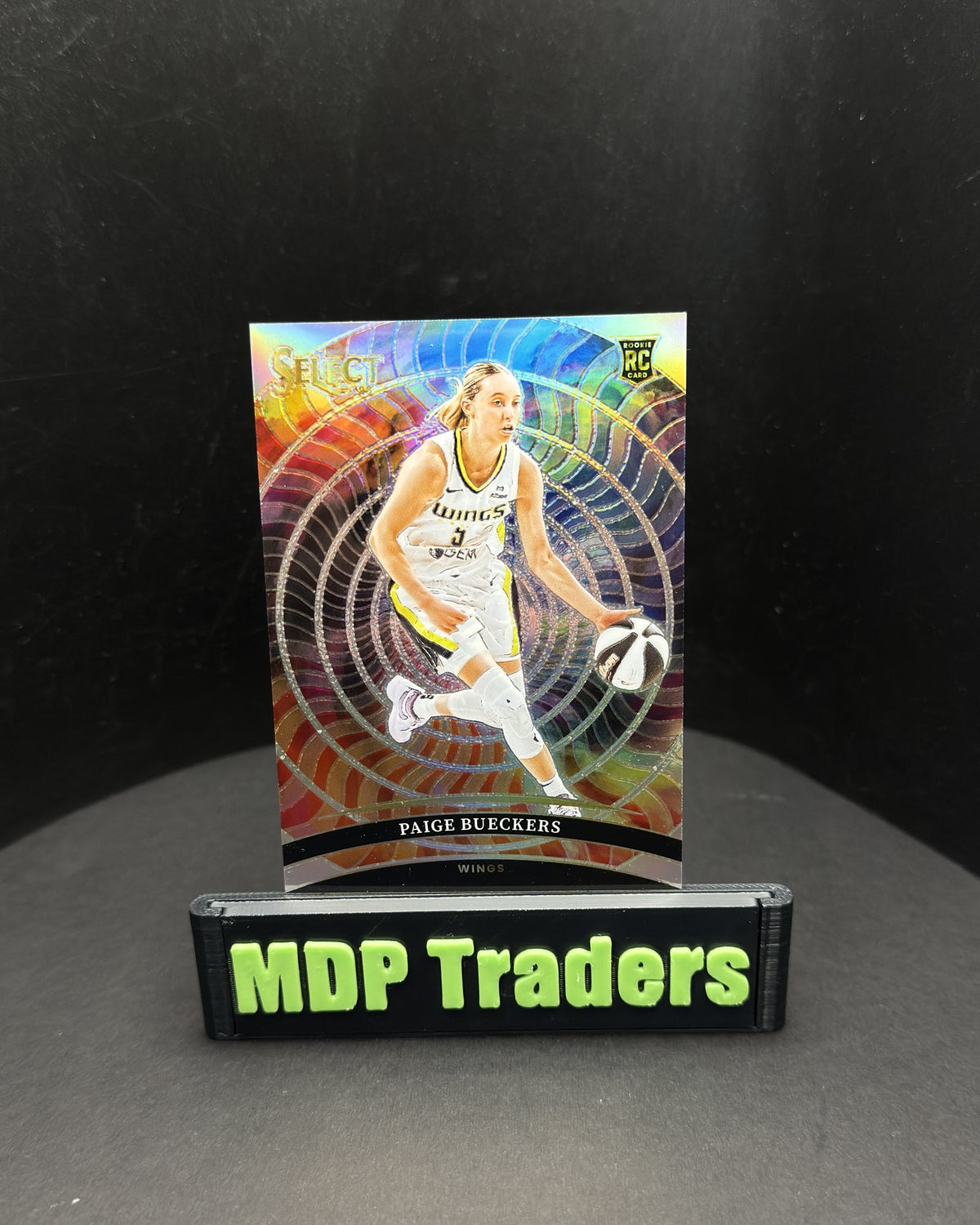 2025 Panini Select WNBA Paige Bueckers Color Wheel #1 RC SSP - display front