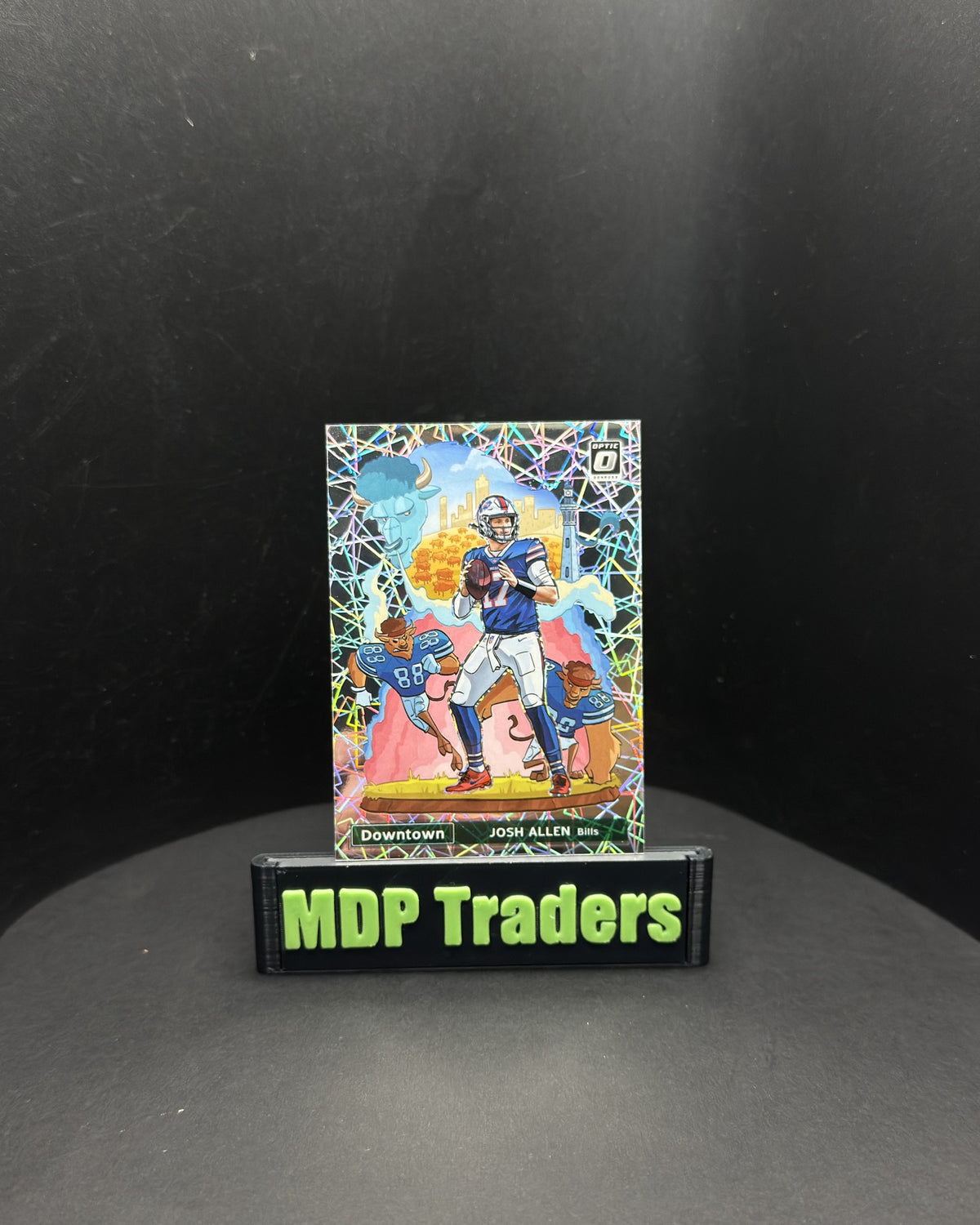 2021 Donruss Optic Josh Allen Downtown #DT-1 SSP - display front