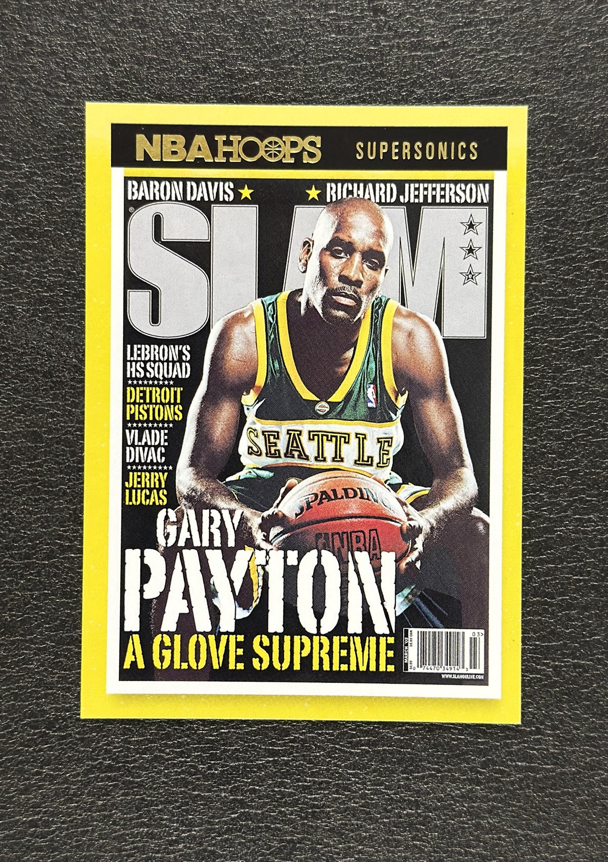 2021-22 Panini NBA Hoops Gary Payton SLAM Winter #67 - front