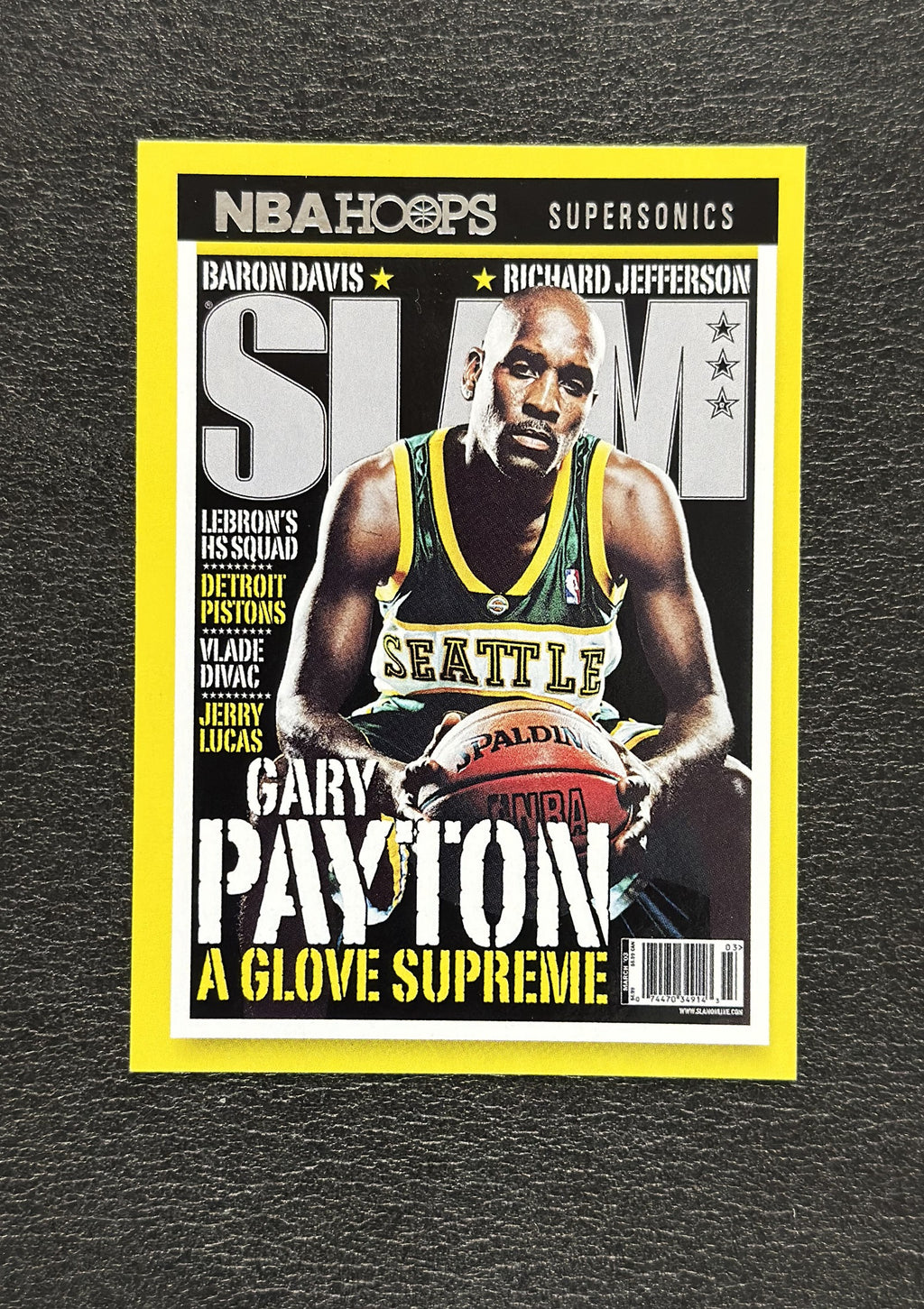 2021-22 Panini NBA Hoops Gary Payton SLAM #67 - front