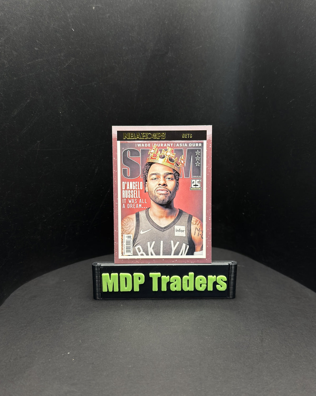 2021-22 Panini NBA Hoops D'Angelo Russell SLAM Winter #221 - display front