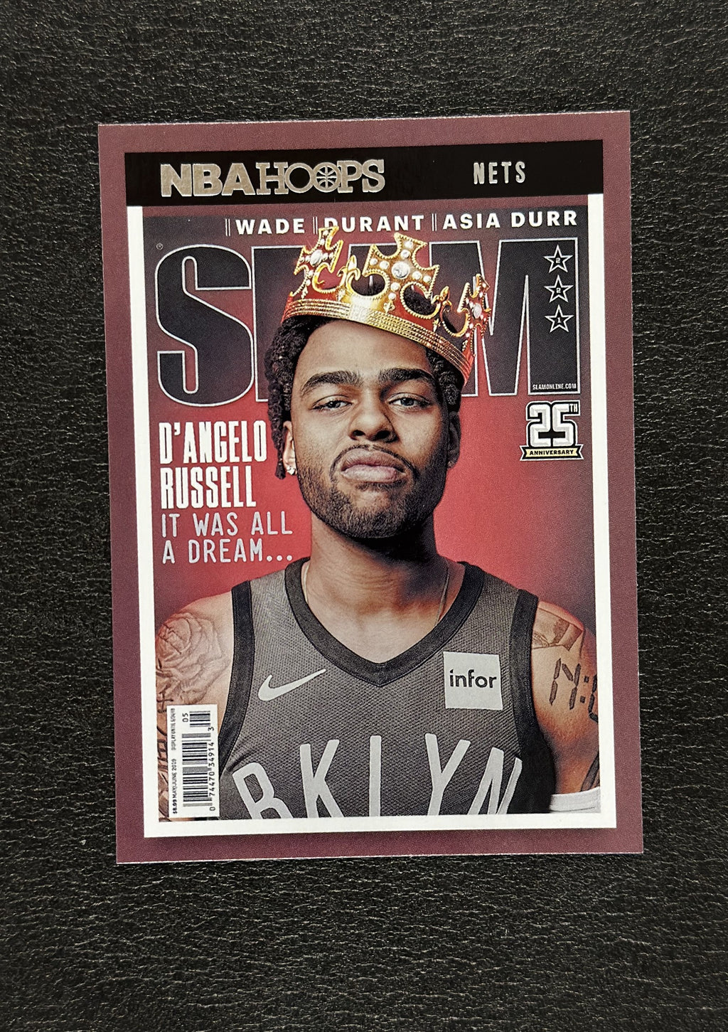 2021-22 Panini NBA Hoops D'Angelo Russell SLAM #221 - front