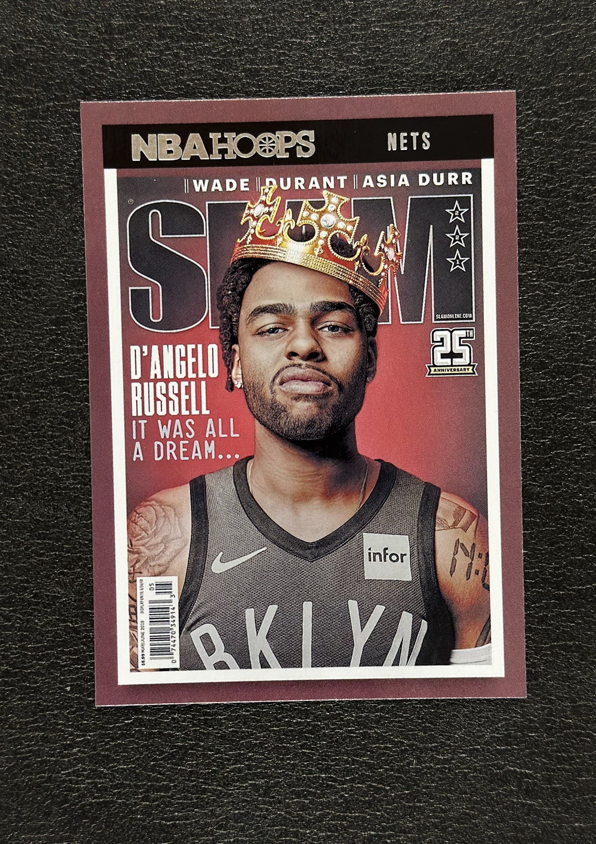 2021-22 Panini NBA Hoops D'Angelo Russell SLAM #221 - front