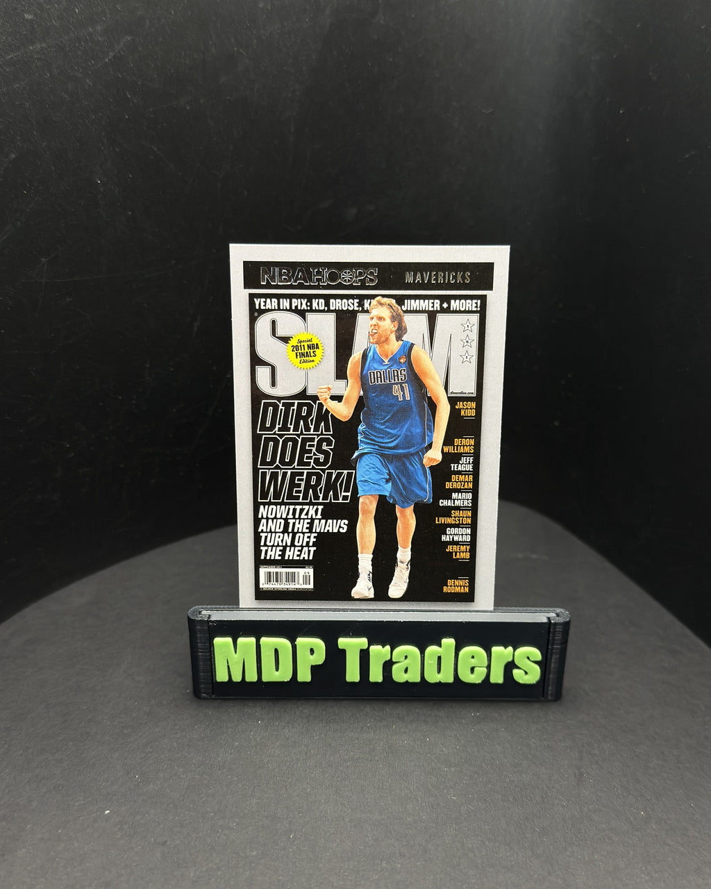 2020-21 Panini NBA Hoops Dirk Nowitzki SLAM #12 - display front