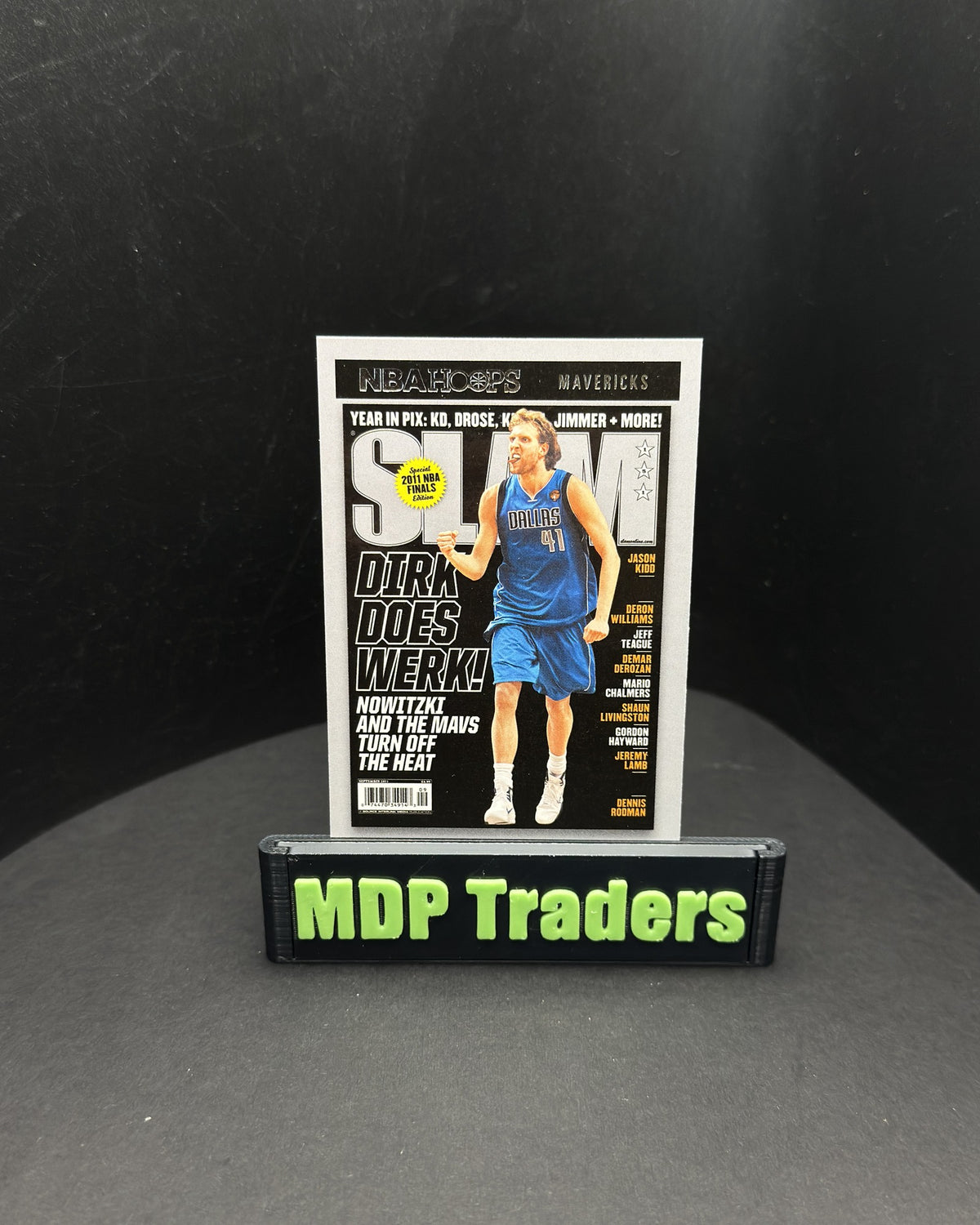 2020-21 Panini NBA Hoops Dirk Nowitzki SLAM #12 - display front