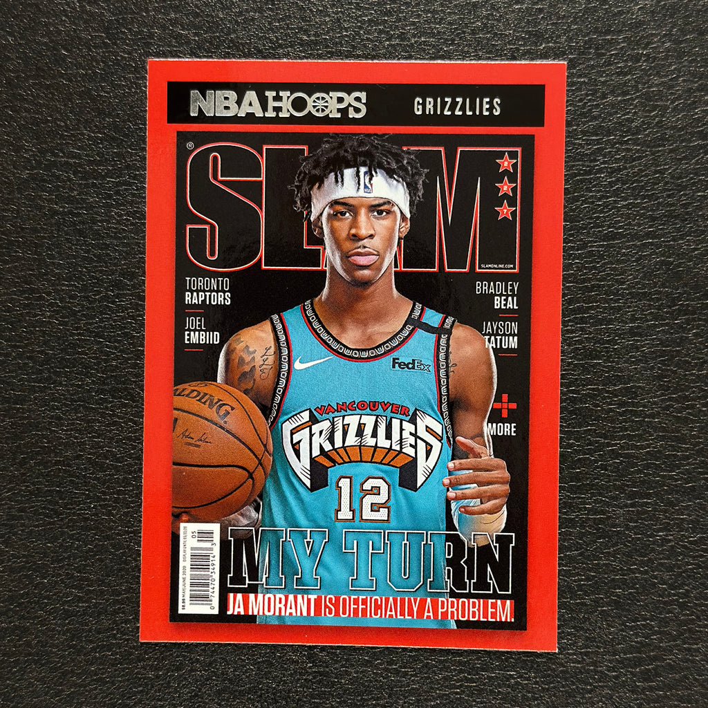 2020-21 Panini NBA Hoops Ja Morant SLAM #18 — front view