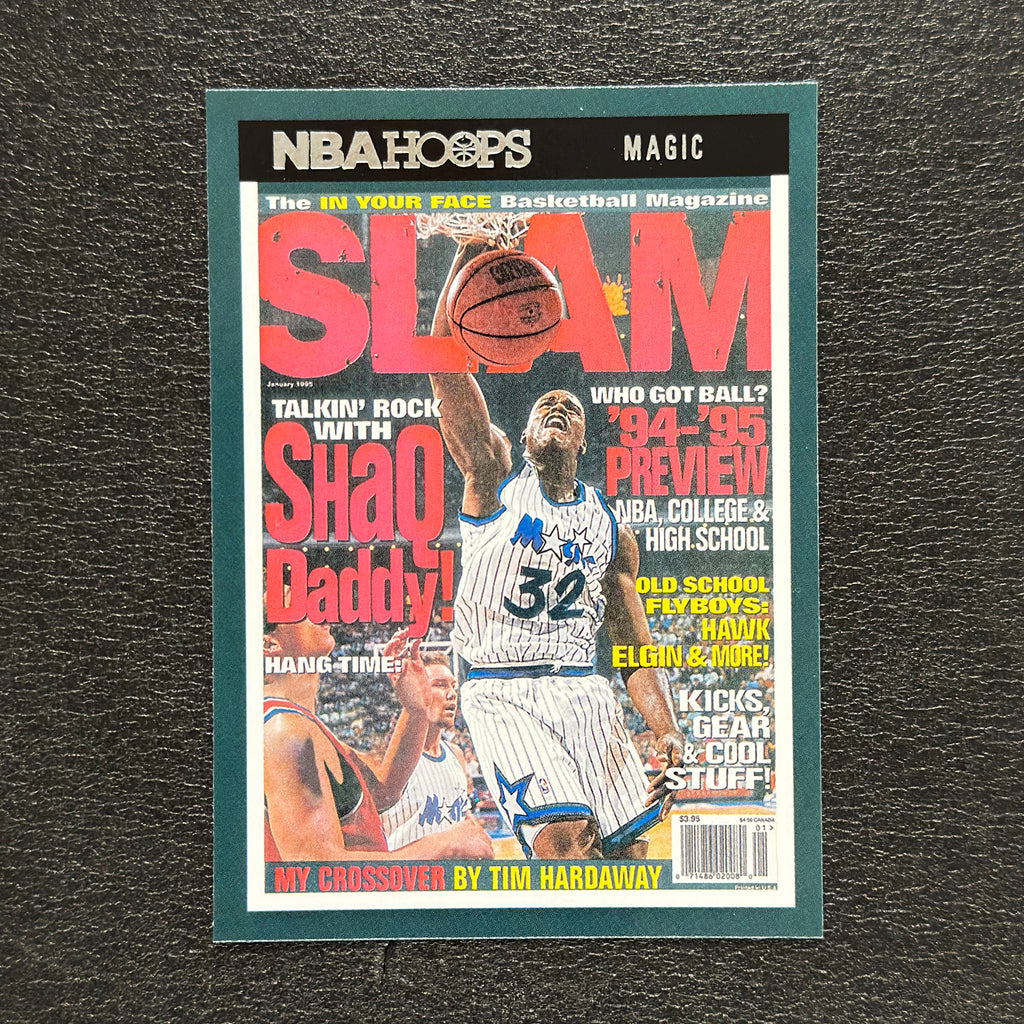 2021-22 Panini NBA Hoops Shaquille O'Neal SLAM #3 — front view