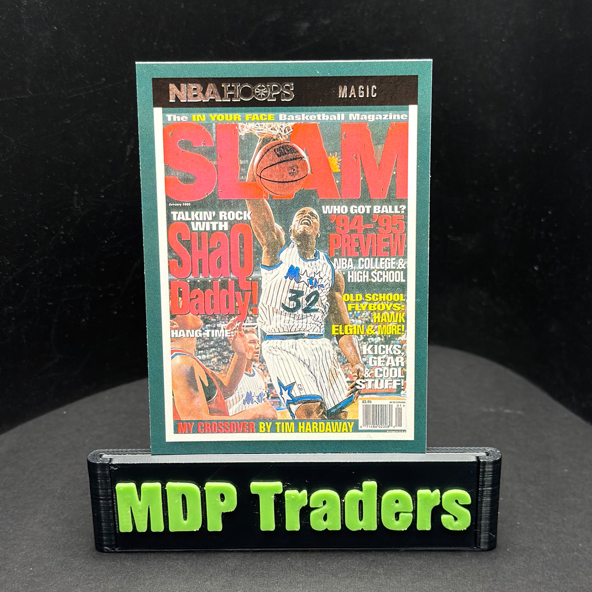 2021-22 Panini NBA Hoops Shaquille O'Neal SLAM #3 — front display view