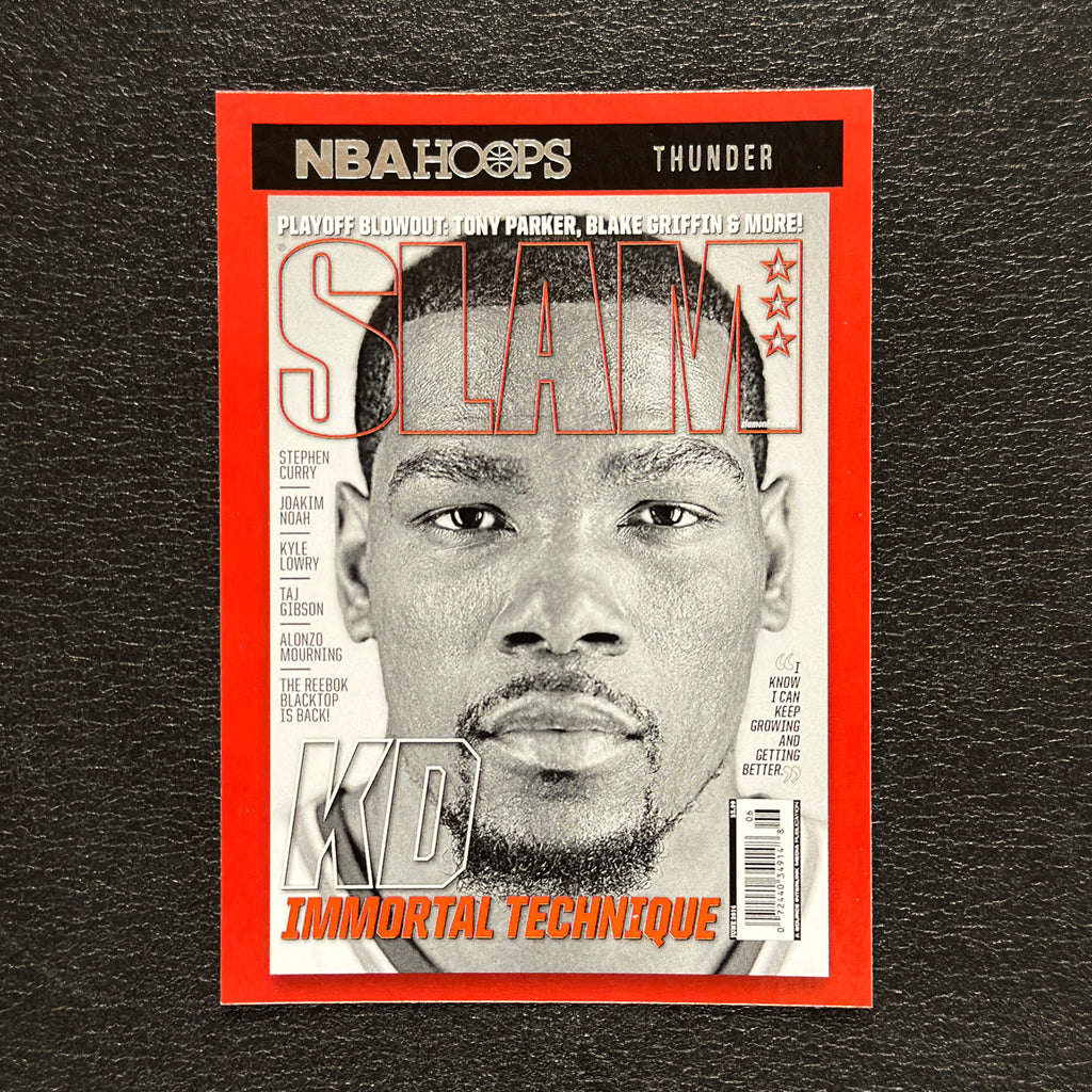 2020-21 Panini NBA Hoops Kevin Durant SLAM #13 — front view