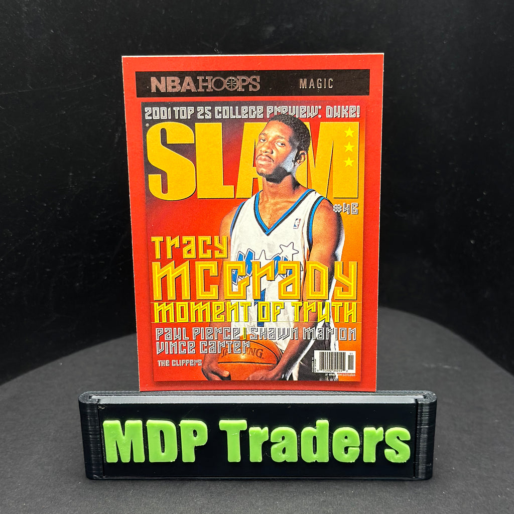 2020-21 Panini NBA Hoops Tracy McGrady SLAM #20 — front display view