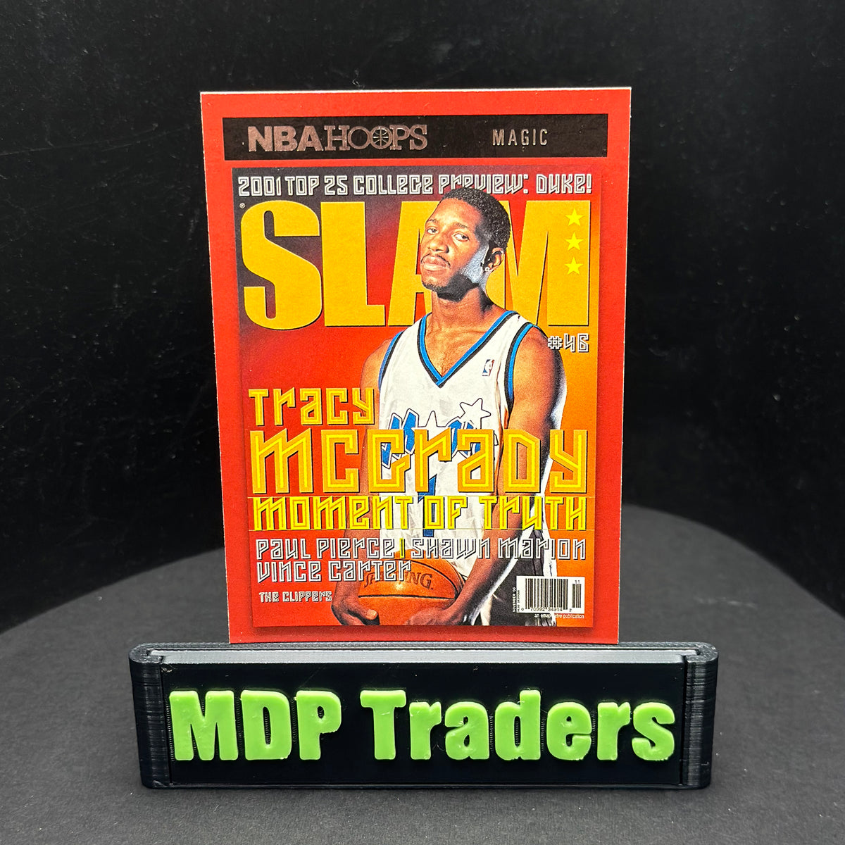 2020-21 Panini NBA Hoops Tracy McGrady SLAM #20 — front display view