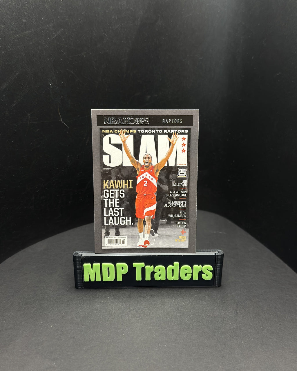 2020-21 Panini NBA Hoops Kawhi Leonard SLAM #10 - display front