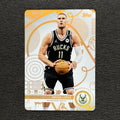 2025-26 Topps Match Attax NBA Brook Lopez #34 White Base – Milwaukee Bucks — front view