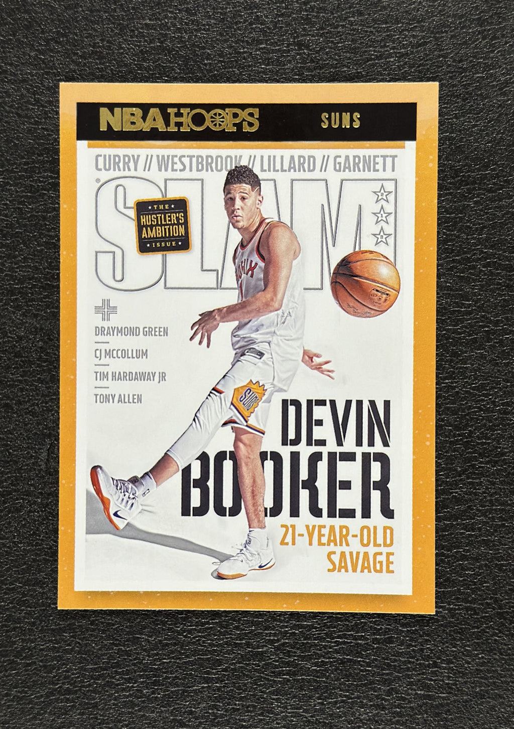 2021-22 Panini NBA Hoops Devin Booker SLAM Winter #213 - front