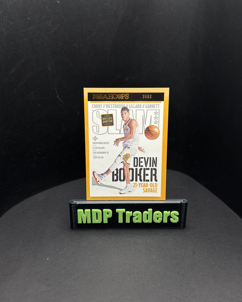 2021-22 Panini NBA Hoops Devin Booker SLAM Winter #213 - display front