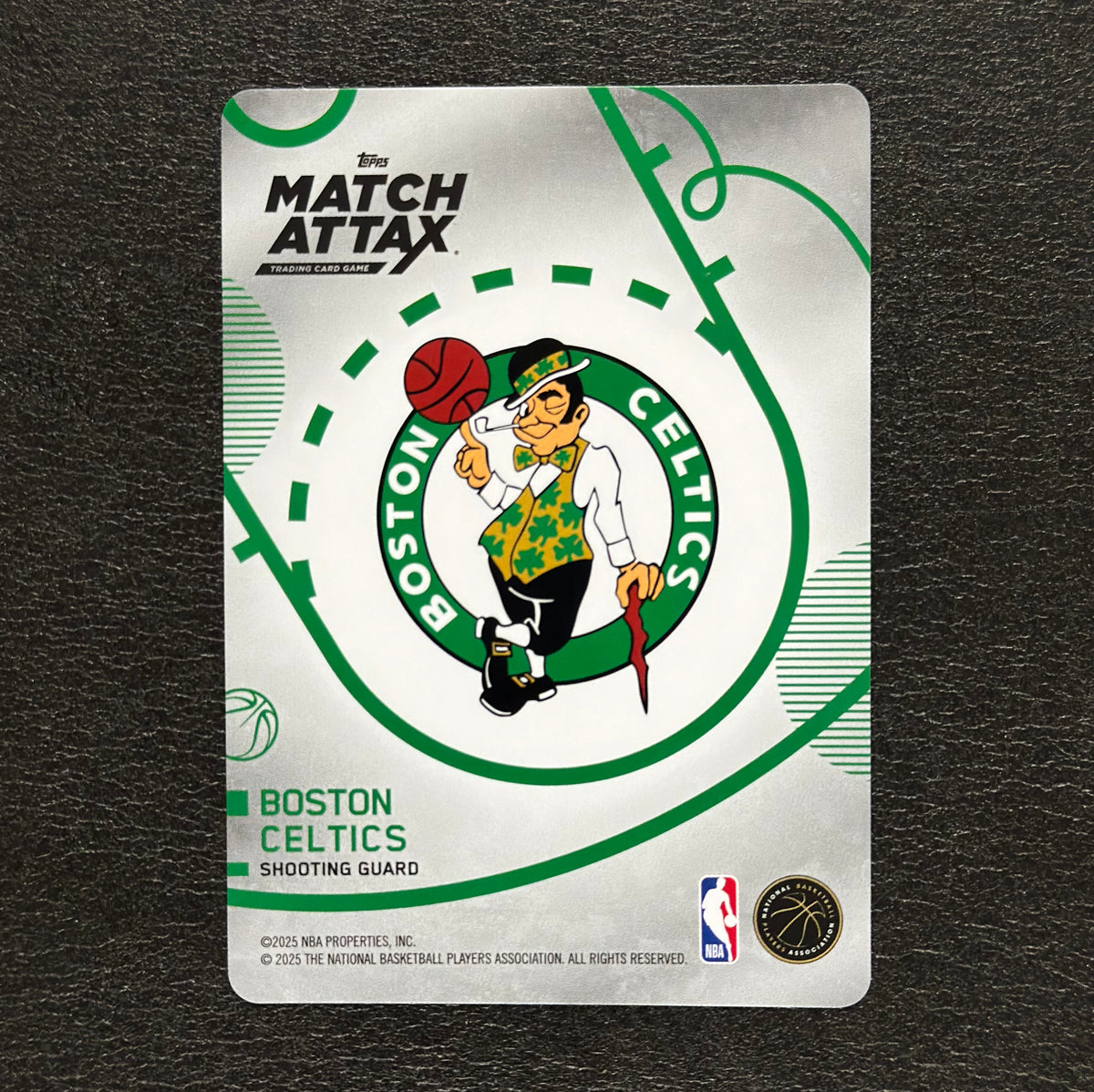 2025-26 Topps Match Attax NBA Jrue Holiday #5 White Base – exact card, flat back