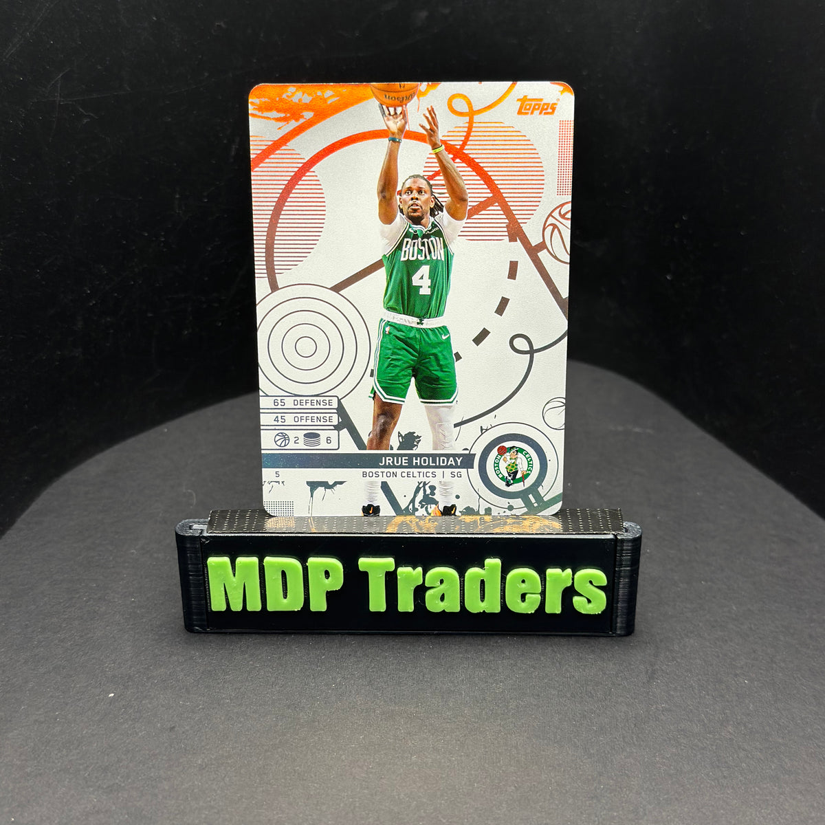 2025-26 Topps Match Attax NBA Jrue Holiday #5 White Base – exact card, stand front