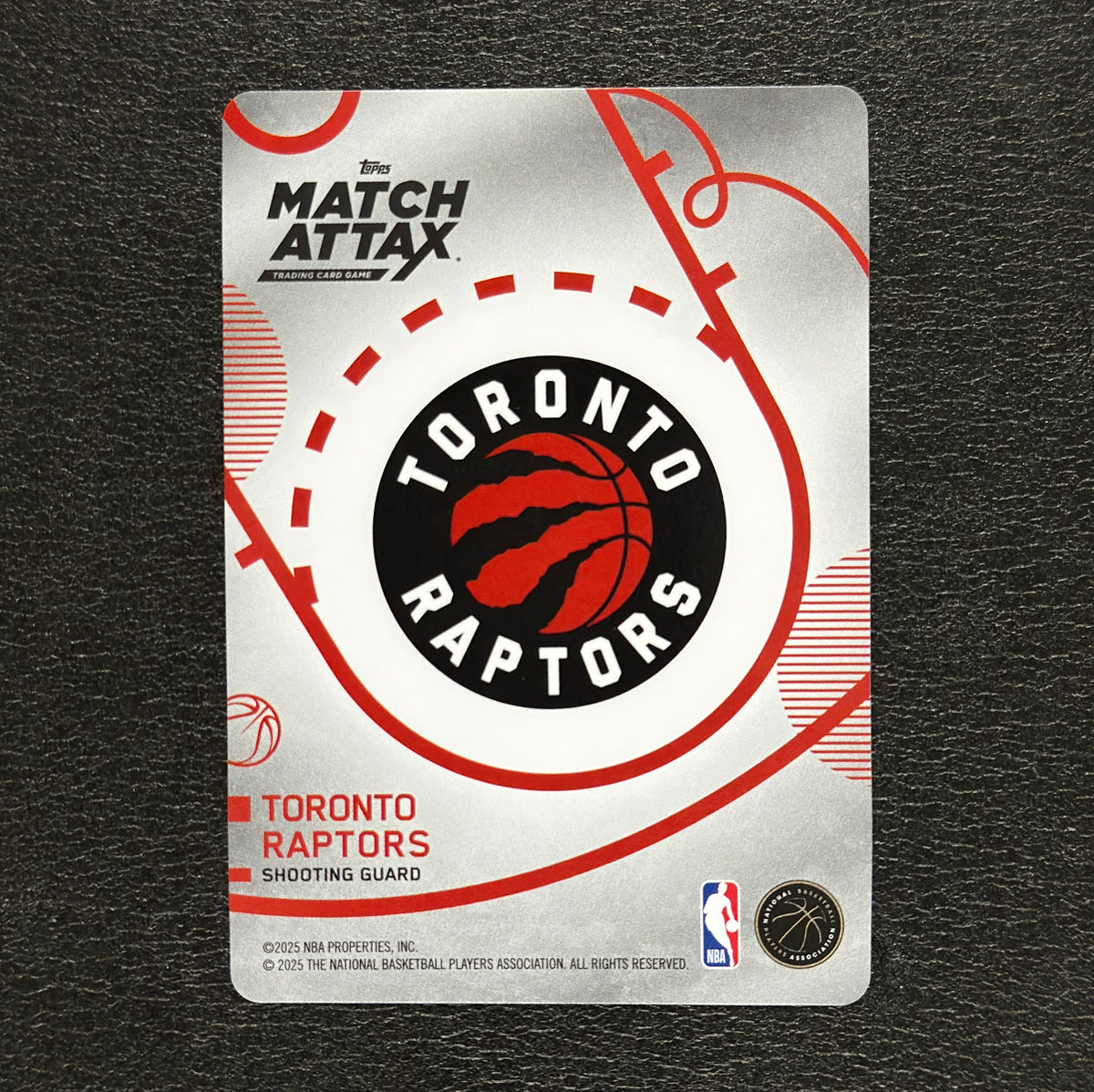 2025-26 Topps Match Attax NBA Gradey Dick #19 White Base – exact card, flat back