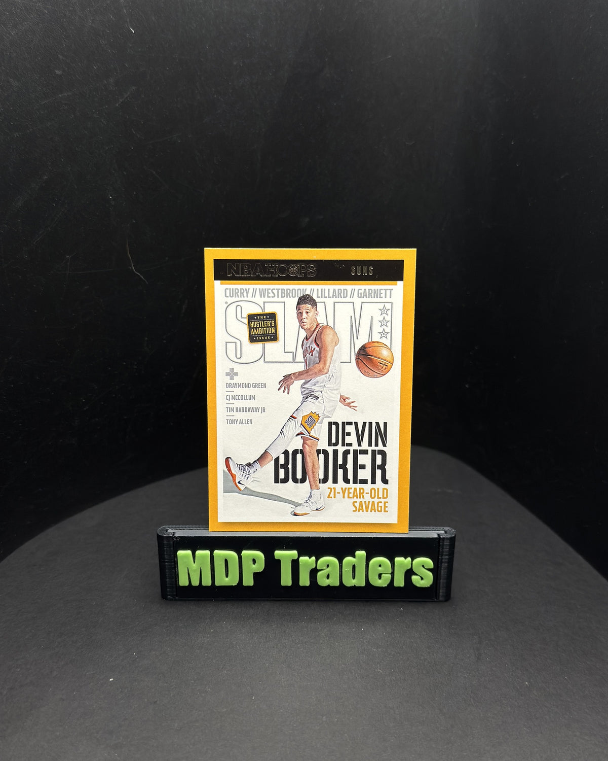 2021-22 Panini NBA Hoops Devin Booker SLAM #213 - display front