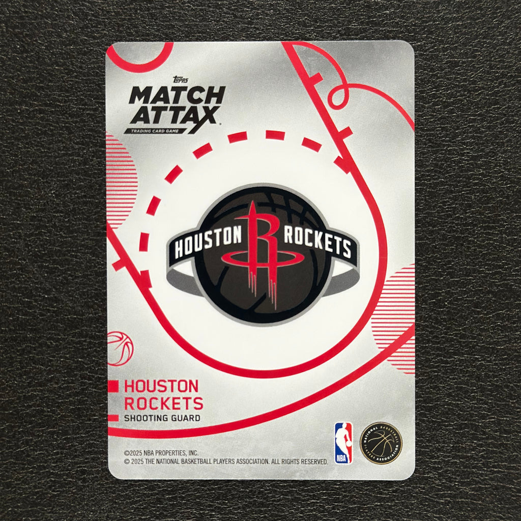 2025-26 Topps Match Attax NBA Jalen Green #104 White Base – exact card, flat back