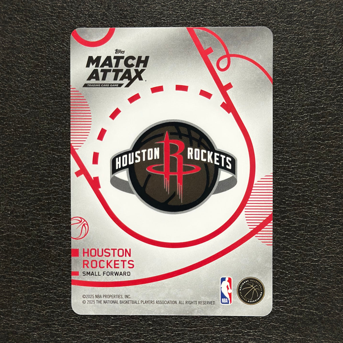 2025-26 Topps Match Attax NBA Jabari Smith Jr. #106 White Base – exact card, flat back