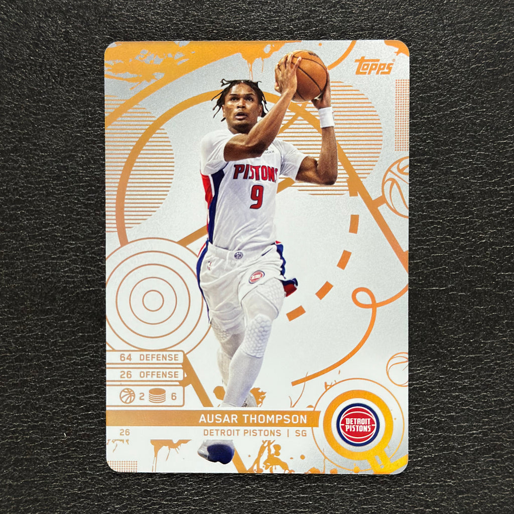 2025-26 Topps Match Attax NBA Ausar Thompson #26 White Base – exact card, flat front