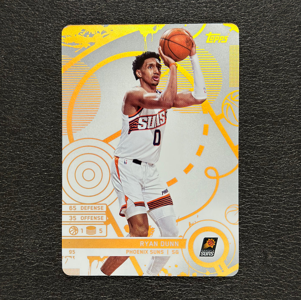 2025-26 Topps Match Attax NBA Ryan Dunn #95 White Base – exact card, flat front